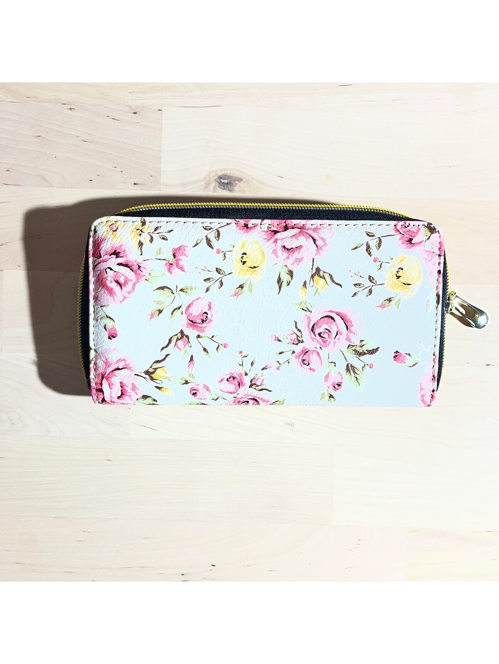 Floral Zip-Around Women's Wallet